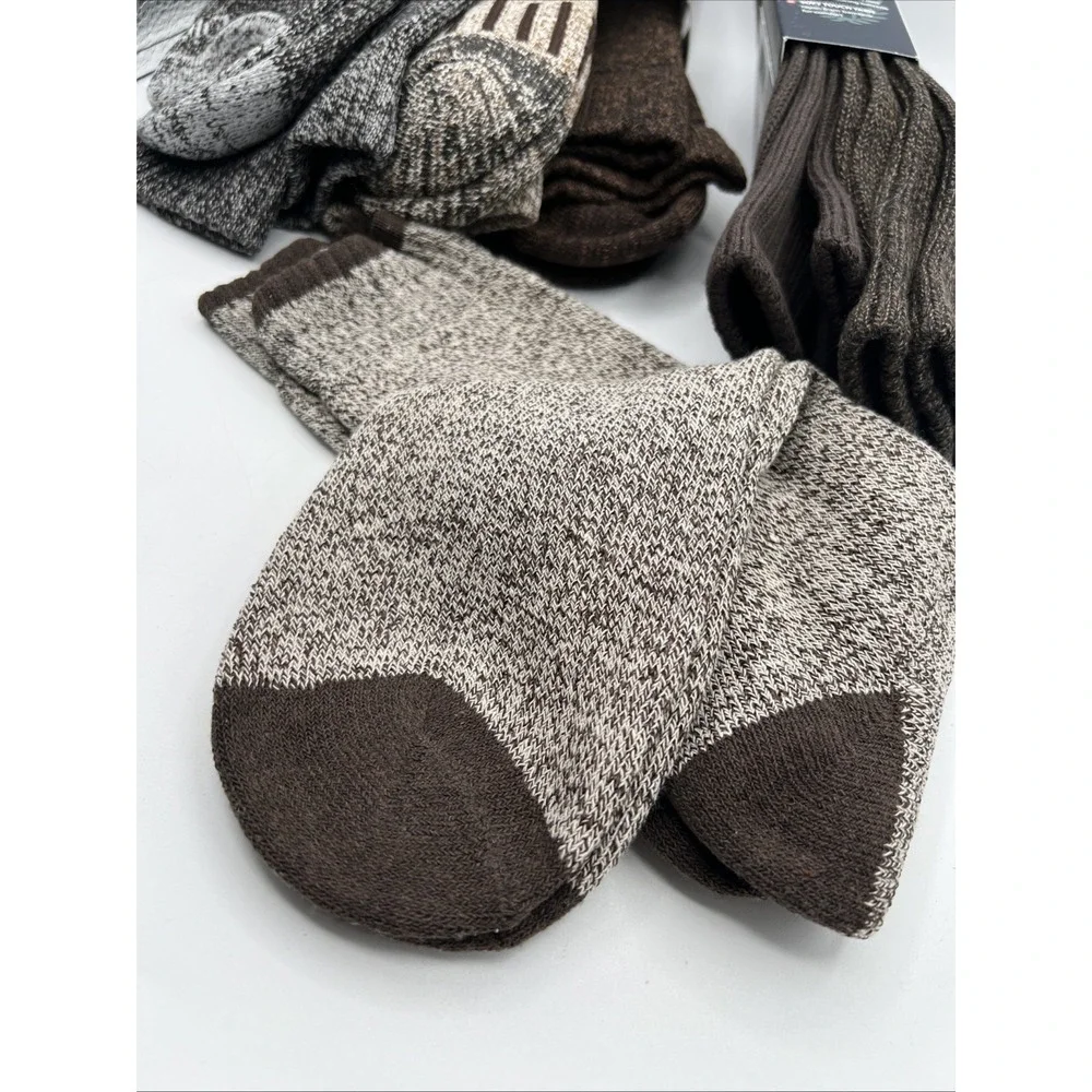 NEW 6 PAIR MENS CHAPS Bamboo SOFT Dickies Trekker CREW SOCKS Lot Performance‎